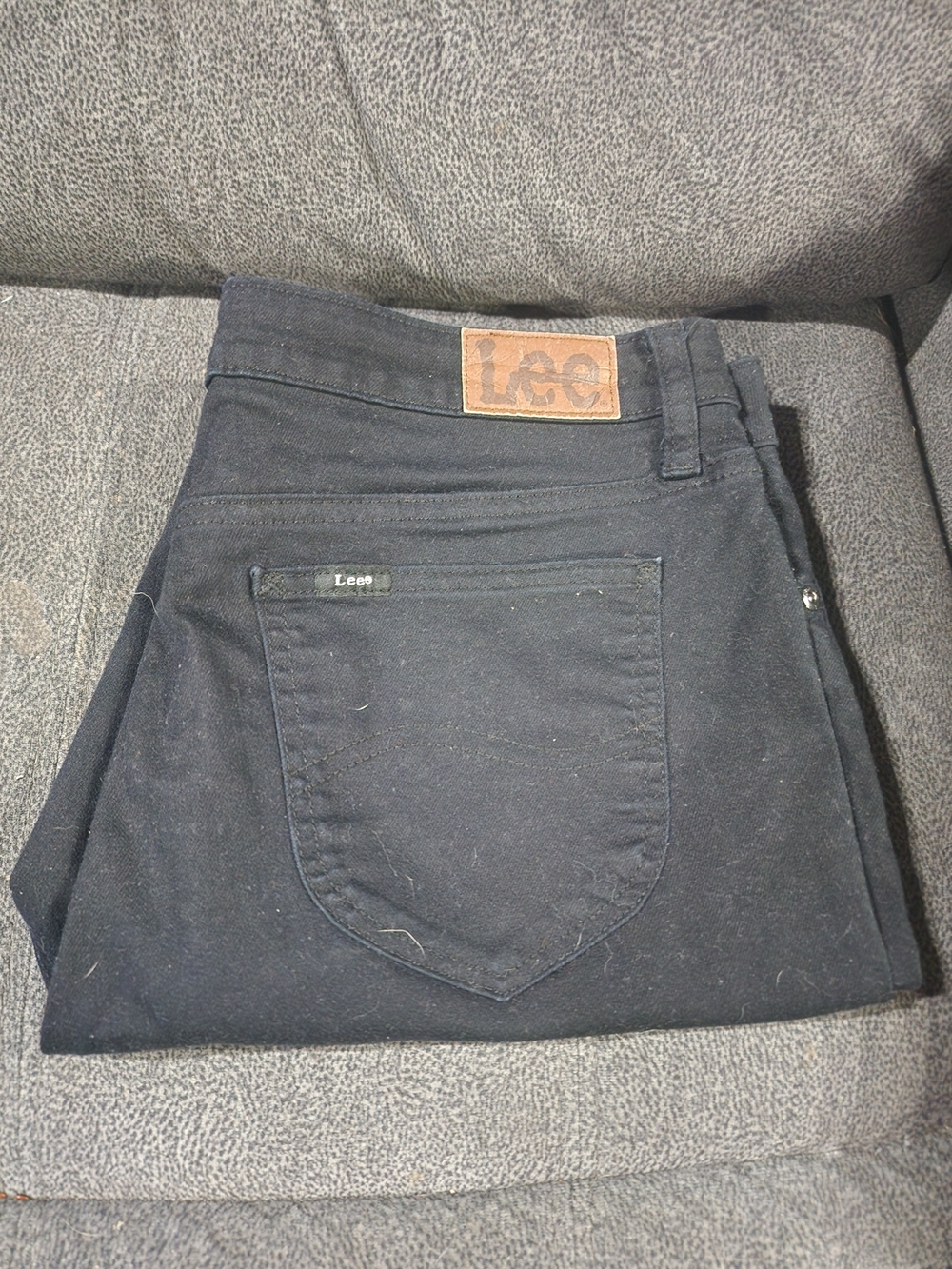 Lee Women's Black Denim Shorts